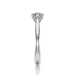 Pierścionek diament